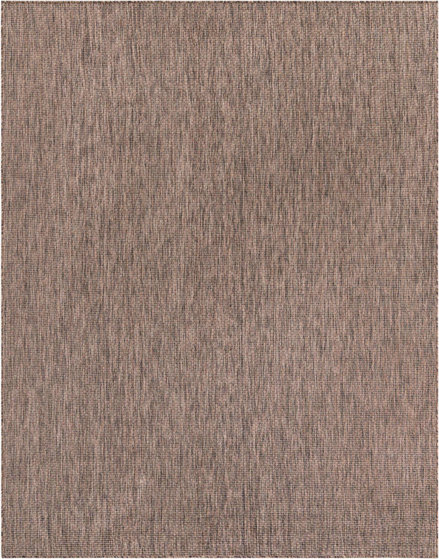 Light Brown 7' 10 x 10' Outdoor Solid Rectangle Area Rug Weather Resistant for Patio, Deck, Terrace, Balcony, Porch 100% Polypropylene Minimalist Waterproof Carpet for Sale at Rug Engine