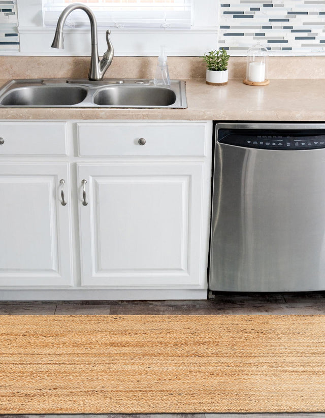 Multicolor 2' x 6' 1 Kids Braided Jute Runner Area Rug for Baby Nursery, Toddler Playroom, Bedrooms All Natural Eco-Friendly Sustainable Carpet for Sale at Rug Engine