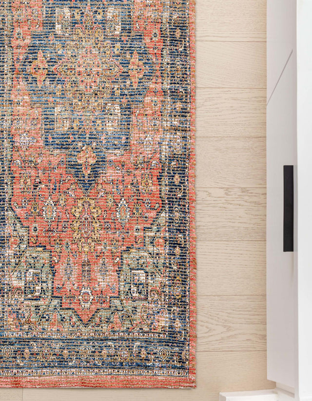 Antique Red 2' 2 x 8' Chenille Jute Runner Area Rug Vintage Distressed Boho All Natural Eco-Friendly Sustainable Carpet for Living Dining Office Dorm Rooms for Sale at Rug Engine