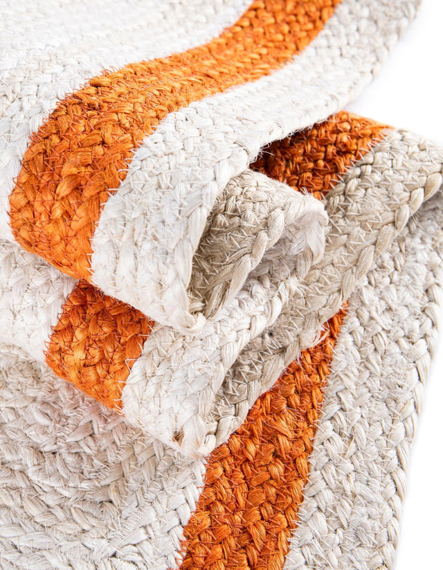 White 2' x 4' 1 Kids Braided Jute Runner Area Rug for Baby Nursery, Toddler Playroom, Bedrooms All Natural Eco-Friendly Sustainable Carpet for Sale at Rug Engine