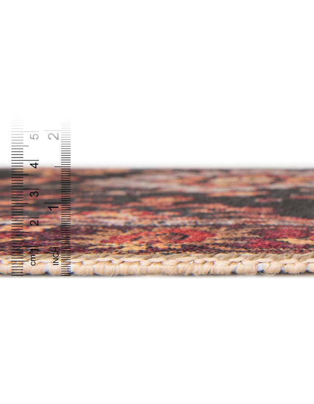 Washable Black 3' 6 x 5' 6 Timeless Rectangle Area Rug Easy to Clean Stain Resistant & Durable Traditional Classic Vintage Design Carpet for Sale at Rug Engine