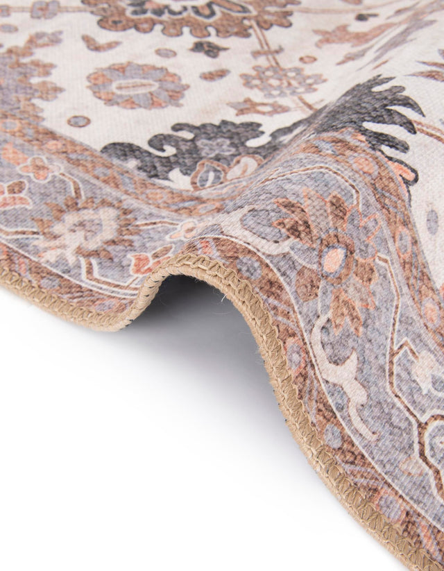 Washable Ivory 2' x 3' 1 Timeless Rectangle Area Rug Easy to Clean Stain Resistant & Durable Traditional Classic Vintage Design Carpet for Sale at Rug Engine
