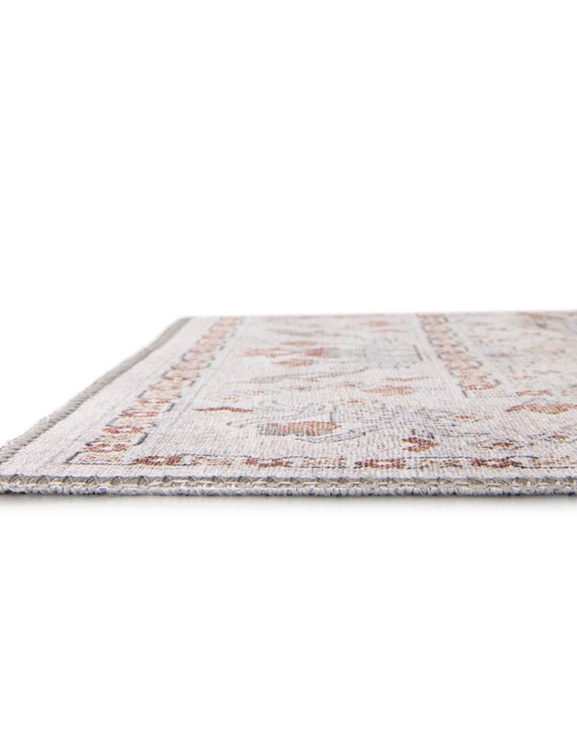 Washable Ivory 3' 6 x 5' 6 Timeless Rectangle Area Rug Easy to Clean Stain Resistant & Durable Traditional Classic Vintage Design Carpet for Sale at Rug Engine