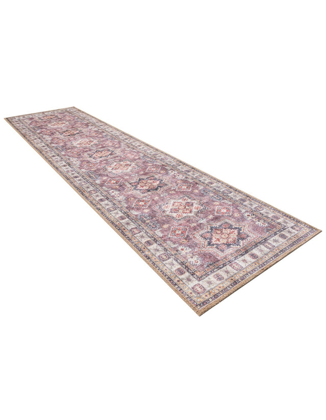 Washable Antique Rose Pink 2' x 8' Timeless Runner Area Rug Easy to Clean Stain Resistant & Durable Traditional Classic Vintage Design Carpet for Sale at Rug Engine