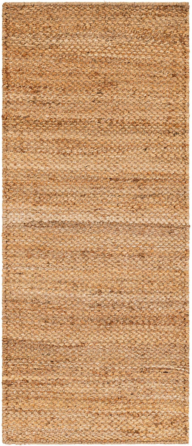 Natural 2' x 5' 1 Chunky Jute Runner Area Rug 100% All Natural Jute Sustainable Eco-Friendly Carpet Mat for Natural Interior Design Homes for Sale at Rug Engine