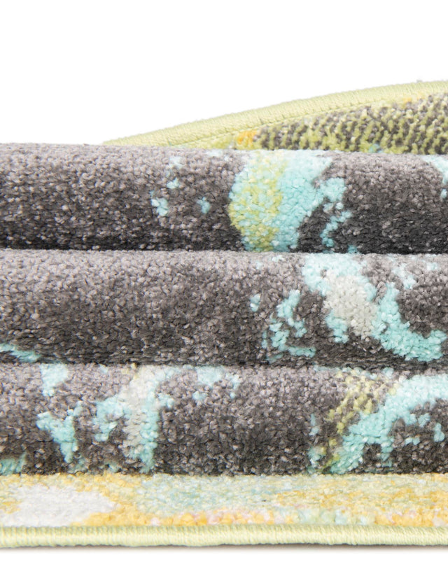 Multicolor 2' 2 x 3' 1 Whimsy Kids Rectangle Area Rug for Baby Nursery, Toddler Playroom, Bedrooms