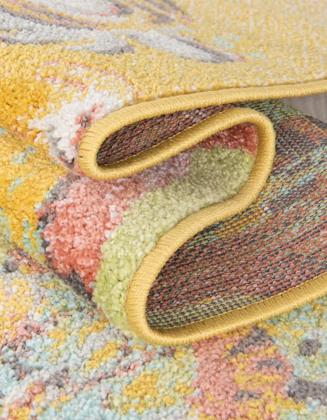 Multicolor 2' 2 x 6' 1 Whimsy Kids Runner Area Rug for Baby Nursery, Toddler Playroom, Bedrooms