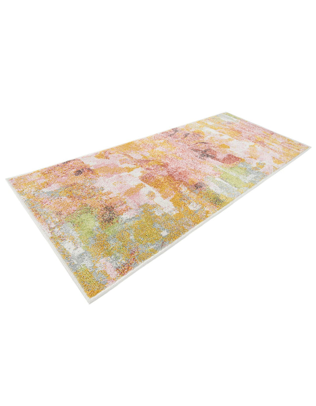 Multicolor 2' 2 x 5' 1 Whimsy Kids Runner Area Rug for Baby Nursery, Toddler Playroom, Bedrooms