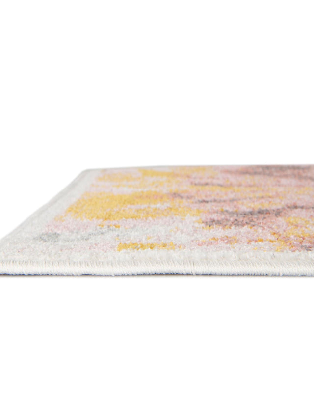 Multicolor 7' 10 x 10' Whimsy Kids Rectangle Area Rug for Baby Nursery, Toddler Playroom, Bedrooms