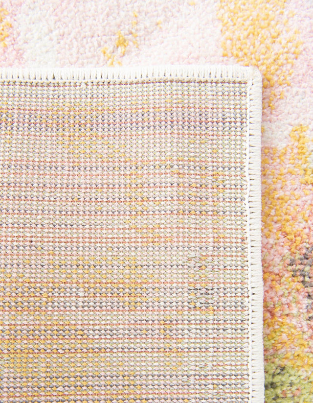 Multicolor 7' 10 x 10' Whimsy Kids Rectangle Area Rug for Baby Nursery, Toddler Playroom, Bedrooms