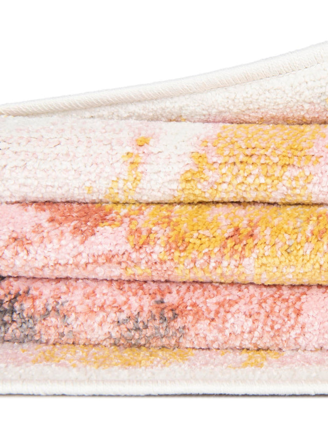 Multicolor 2' 2 x 5' 1 Whimsy Kids Runner Area Rug for Baby Nursery, Toddler Playroom, Bedrooms