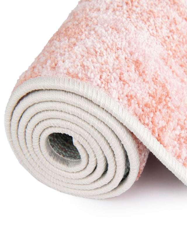 Red and Blue 2' 2 x 3' 1 Whimsy Kids Rectangle Area Rug for Baby Nursery, Toddler Playroom, Bedrooms