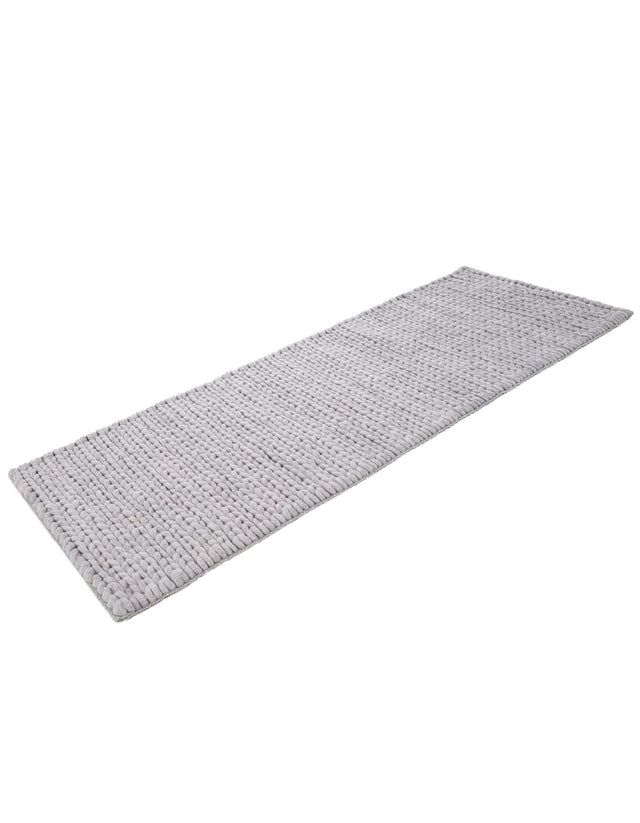 Space Gray 2' x 5' 1 Lana New Zealand Wool Runner Area Rug All Natural Premium Wool Hand Woven Carpet for Luxury Interior Home Design for Sale at Rug Engine