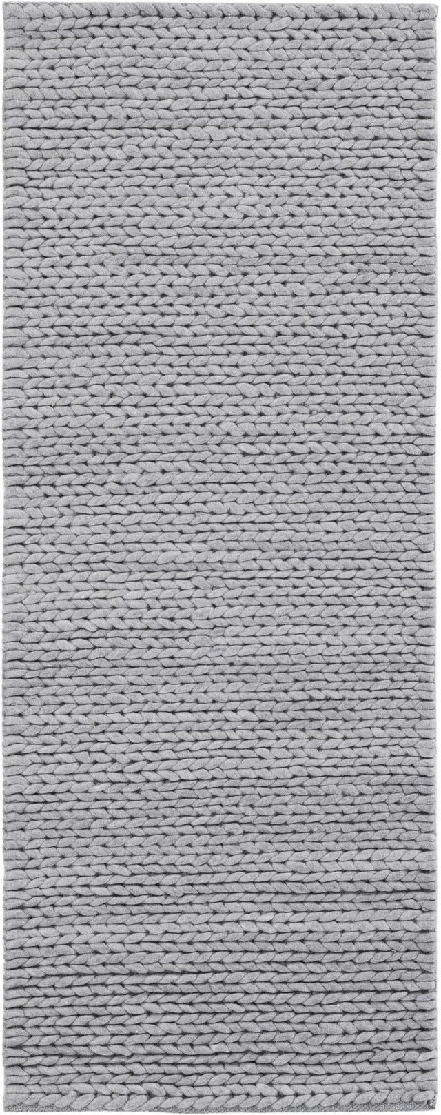 Space Gray 2' x 5' 1 Lana New Zealand Wool Runner Area Rug All Natural Premium Wool Hand Woven Carpet for Luxury Interior Home Design for Sale at Rug Engine