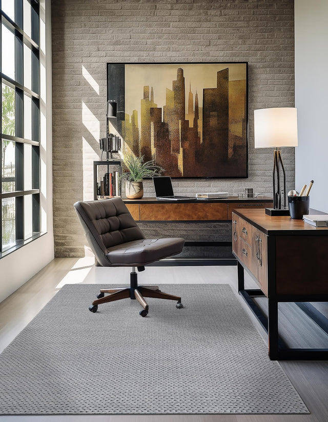 Space Gray 7' 10 x 10' Lana New Zealand Wool Rectangle Area Rug All Natural Premium Wool Hand Woven Carpet for Luxury Interior Home Design for Sale at Rug Engine