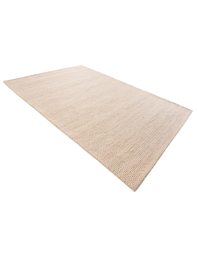 Taupe 6' 1 x 9' Lana New Zealand Wool Rectangle Area Rug All Natural Premium Wool Hand Woven Carpet for Luxury Interior Home Design for Sale at Rug Engine