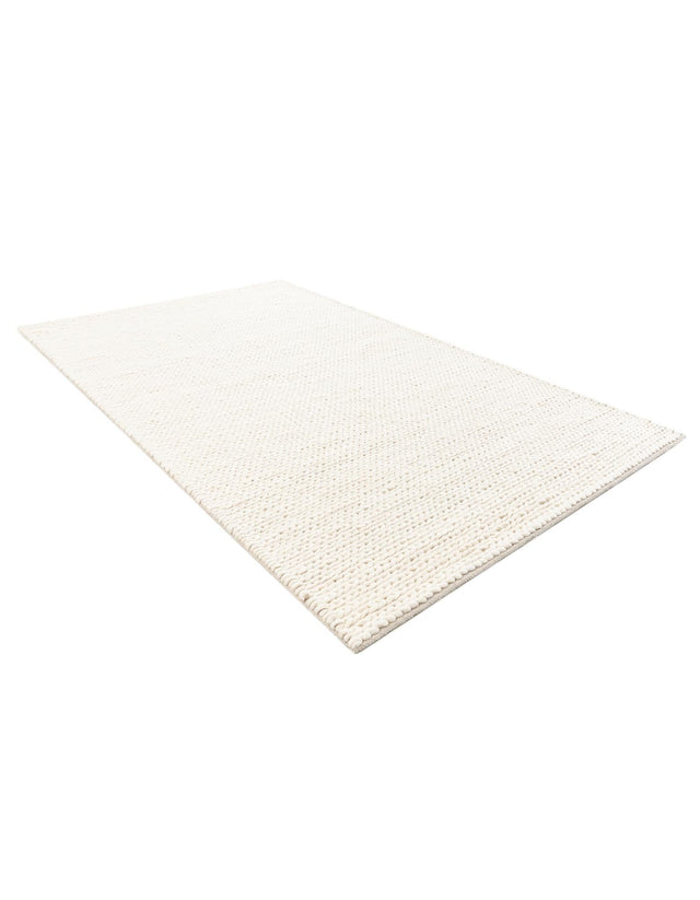 Ivory 5' 1 x 8' Lana New Zealand Wool Rectangle Area Rug All Natural Premium Wool Hand Woven Carpet for Luxury Interior Home Design for Sale at Rug Engine