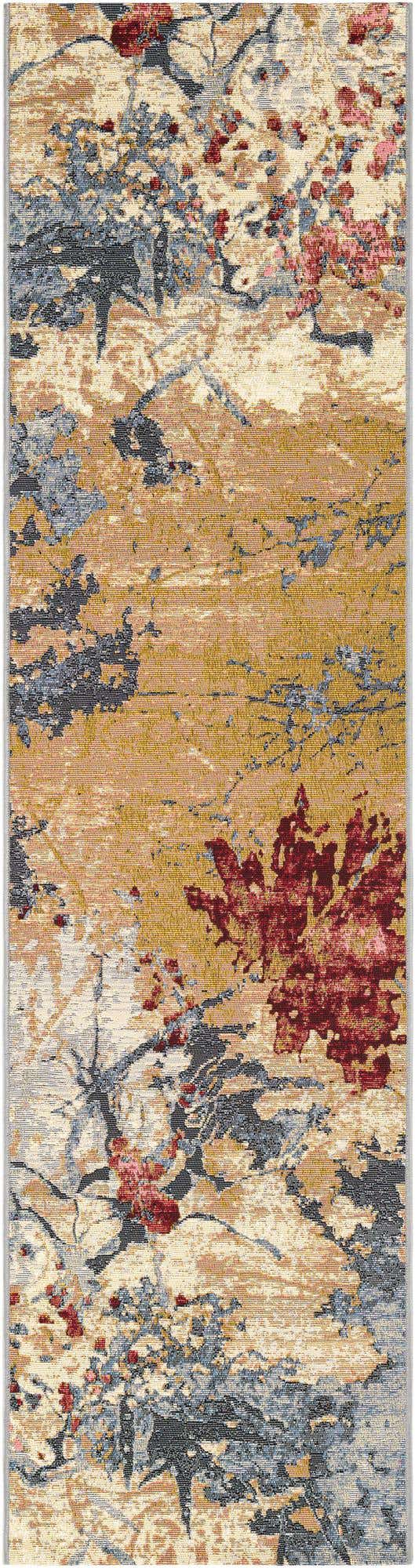 Multicolor 2' x 8' Outdoor Modern Runner Area Rug Weather Resistant for Patio, Deck, Terrace, Balcony, Porch 100% Polypropylene Modern Outside Carpet for Sale at Rug Engine