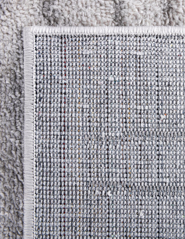 Gray 5' 3 x 8' Hanahan Rectangle Area Rug 100% Polypropylene With Jute Backing Abstract Geometric Modern Carpet for Living, Dining Room, Office Space for Sale at Rug Engine