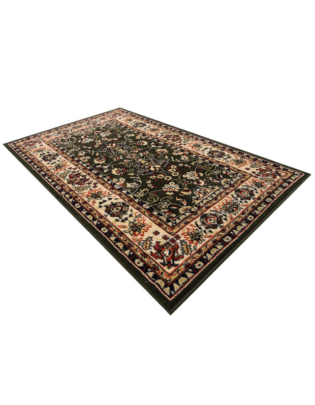 Green 3' 1 x 5' 3 Sialk Hill Rectangle Area Rug 100% Polypropylene Durable Easy Clean Classic Traditional Design Carpet for Interior Design for Sale at Rug Engine