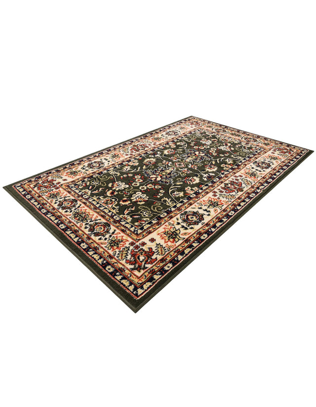 Green 3' 1 x 5' 3 Sialk Hill Rectangle Area Rug 100% Polypropylene Durable Easy Clean Classic Traditional Design Carpet for Interior Design for Sale at Rug Engine