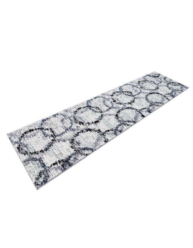 Ivory 2' x 8' Tucson Runner Area Rug 100% Polyester Unique Modern Carpet for Dining Rooms, Living Room, Bedrooms, Office Space for Sale at Rug Engine