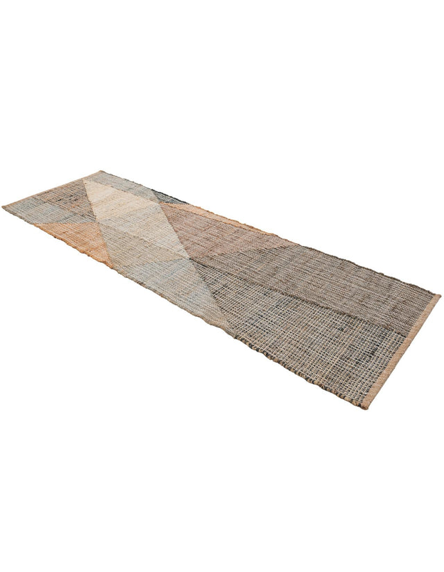Multicolor 2' x 6' 1 Kilim Jute Runner Area Rug 95% Jute & 5% Cotton Rustic Vintage Look Carpet for Unique Home Interior Design for Sale at Rug Engine
