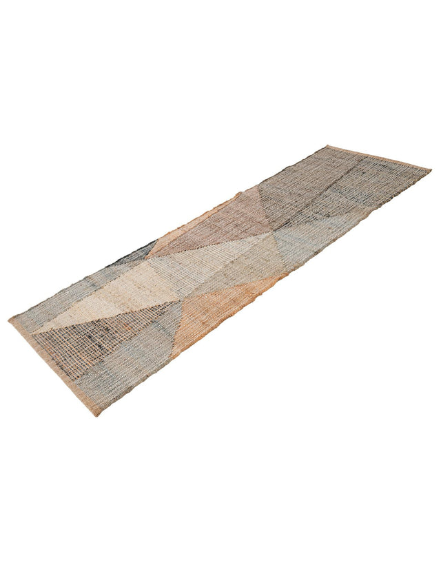 Multicolor 2' x 6' 1 Kilim Jute Runner Area Rug 95% Jute & 5% Cotton Rustic Vintage Look Carpet for Unique Home Interior Design for Sale at Rug Engine