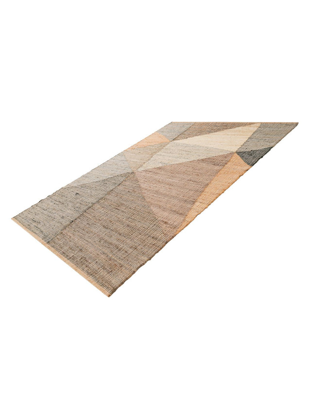 Multicolor 6' 1 x 9' Kilim Jute Rectangle Area Rug 95% Jute & 5% Cotton Rustic Vintage Look Carpet for Unique Home Interior Design for Sale at Rug Engine