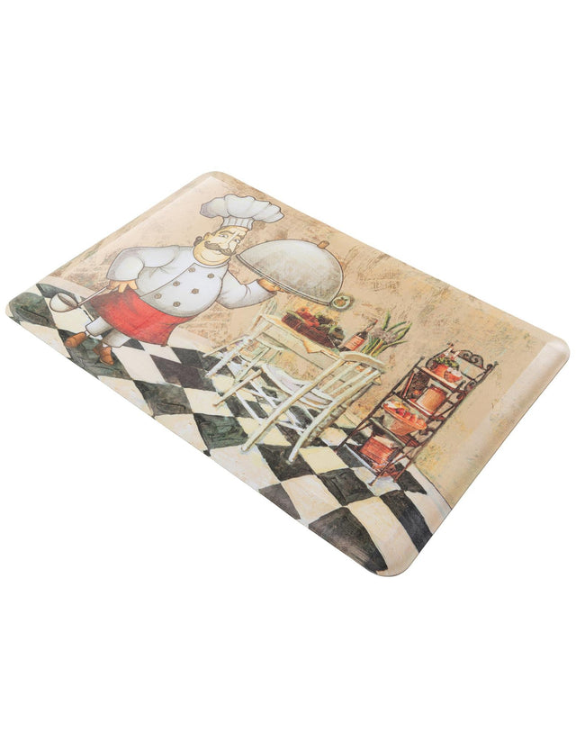 Anti-Fatigue Multicolor 2' x 3' Comfort Standing Mat for Kitchen, Bath, Laundry Room, Office Colorful PVC Durable Non-Slip Water Resistant Spill Proof Rug Thick Rubber for Sale at Rug Engine