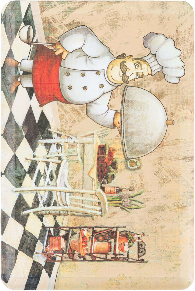 Anti-Fatigue Multicolor 2' x 3' Comfort Standing Mat for Kitchen, Bath, Laundry Room, Office Colorful PVC Durable Non-Slip Water Resistant Spill Proof Rug Thick Rubber for Sale at Rug Engine