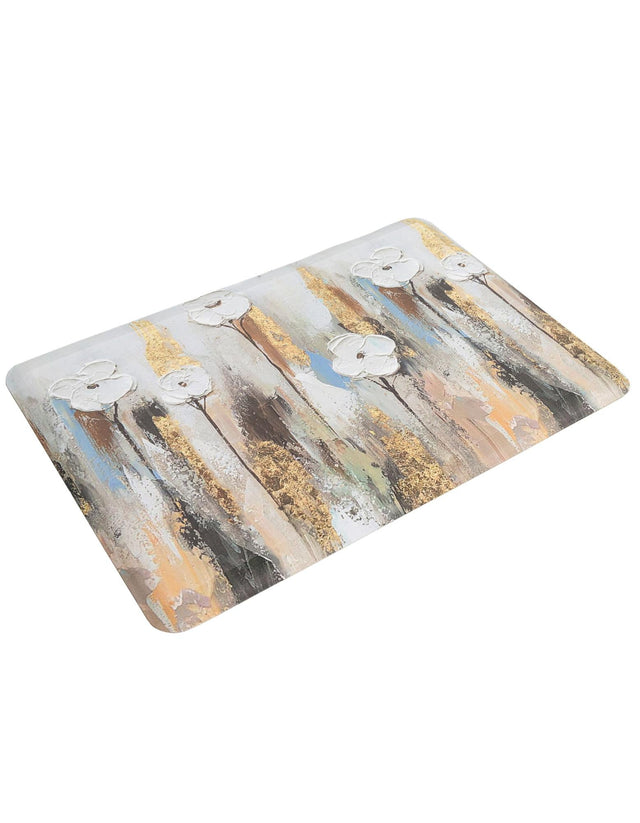 Anti-Fatigue Multicolor 2' x 3' Comfort Standing Mat for Kitchen, Bath, Laundry Room, Office Colorful PVC Durable Non-Slip Water Resistant Spill Proof Rug Thick Rubber for Sale at Rug Engine