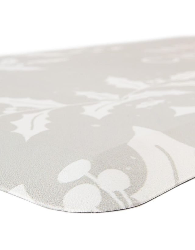 Seasonal Festive Anti-Fatigue Gray 2' x 3' Comfort Standing Mat for Kitchen, Bath, Laundry Room, Office Colorful PVC Durable Non-Slip Water Resistant Spill Proof Rug Thick Rubber for Sale at Rug Engine