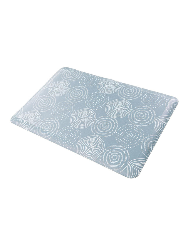 Anti-Fatigue Blue 2' x 3' Comfort Standing Mat for Kitchen, Bath, Laundry Room, Office Colorful PVC Durable Non-Slip Water Resistant Spill Proof Rug Thick Rubber for Sale at Rug Engine