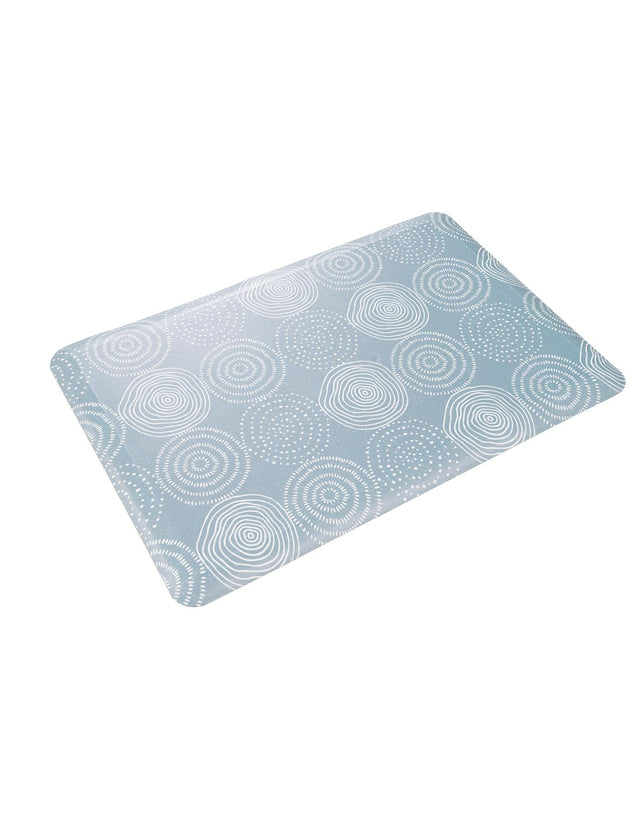 Anti-Fatigue Blue 2' x 3' Comfort Standing Mat for Kitchen, Bath, Laundry Room, Office Colorful PVC Durable Non-Slip Water Resistant Spill Proof Rug Thick Rubber for Sale at Rug Engine