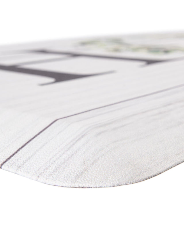 Anti-Fatigue White 2' x 5' Comfort Standing Mat for Kitchen, Bath, Laundry Room, Office Colorful PVC Durable Non-Slip Water Resistant Spill Proof Rug Thick Rubber for Sale at Rug Engine