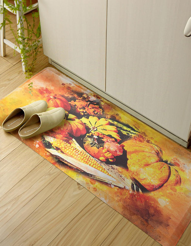 Seasonal Festive Anti-Fatigue Multicolor 2' x 5' Comfort Standing Mat for Kitchen, Bath, Laundry Room, Office Colorful PVC Durable Non-Slip Water Resistant Spill Proof Rug Thick Rubber for Sale at Rug Engine