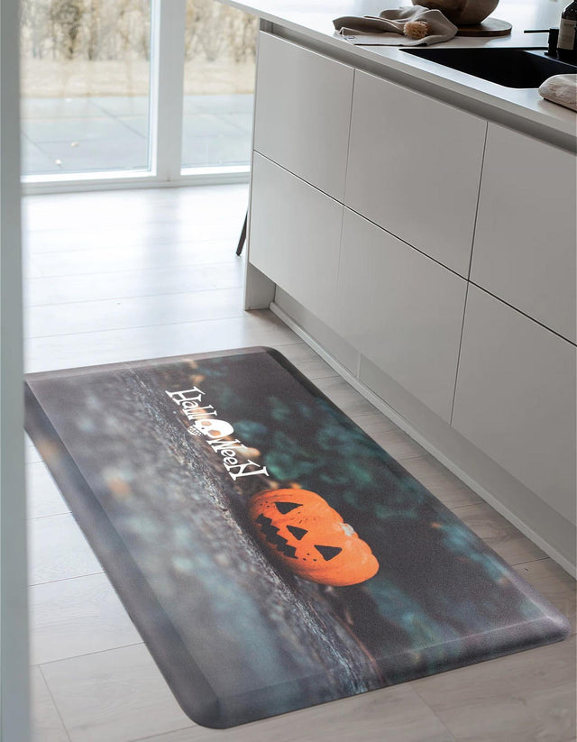 Seasonal Festive Anti-Fatigue Multicolor 2' x 3' Comfort Standing Mat for Kitchen, Bath, Laundry Room, Office Colorful PVC Durable Non-Slip Water Resistant Spill Proof Rug Thick Rubber for Sale at Rug Engine