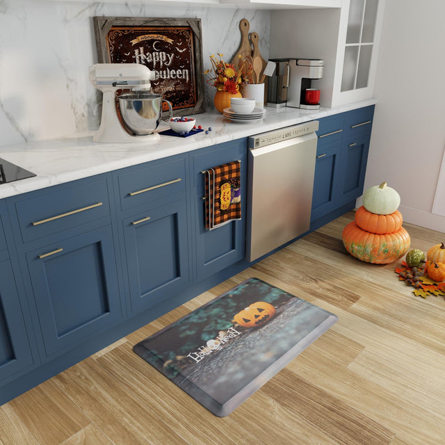 Seasonal Festive Anti-Fatigue Multicolor 2' x 3' Comfort Standing Mat for Kitchen, Bath, Laundry Room, Office Colorful PVC Durable Non-Slip Water Resistant Spill Proof Rug Thick Rubber for Sale at Rug Engine