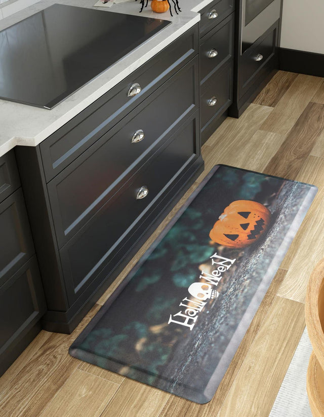 Seasonal Festive Anti-Fatigue Multicolor 2' x 5' Comfort Standing Mat for Kitchen, Bath, Laundry Room, Office Colorful PVC Durable Non-Slip Water Resistant Spill Proof Rug Thick Rubber for Sale at Rug Engine