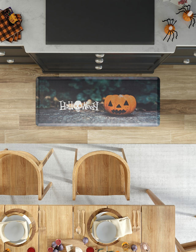 Seasonal Festive Anti-Fatigue Multicolor 2' x 5' Comfort Standing Mat for Kitchen, Bath, Laundry Room, Office Colorful PVC Durable Non-Slip Water Resistant Spill Proof Rug Thick Rubber for Sale at Rug Engine