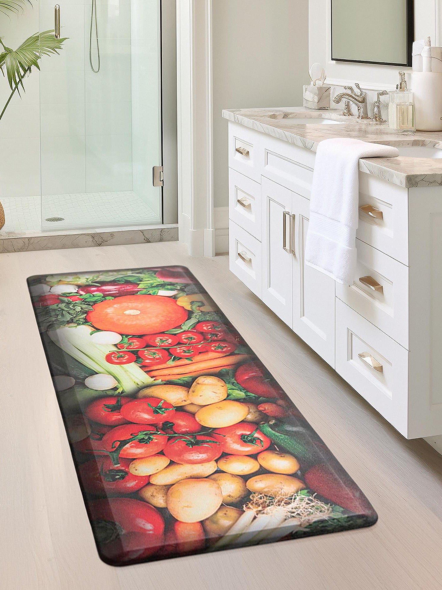 Anti-Fatigue Multicolor 2' x 3' Comfort Standing Mat  for Kitchen, Bath, Laundry Room, Office Colorful PVC Durable Non-Slip Water Resistant Spill Proof Rug Thick Rubber for Sale at Rug Engine