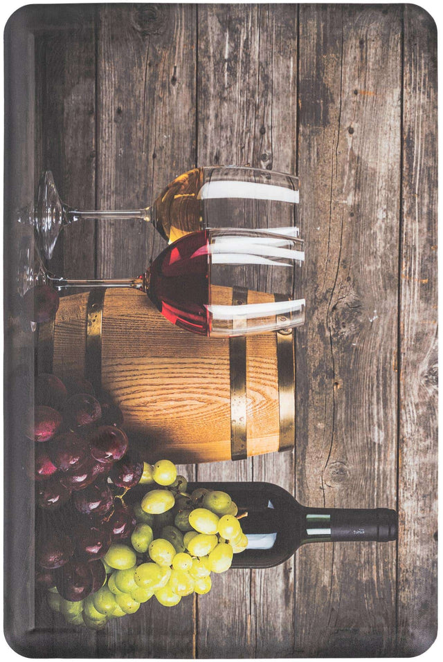 Anti-Fatigue Multicolor 2' x 3' Comfort Standing Mat for Kitchen, Bath, Laundry Room, Office Colorful PVC Durable Non-Slip Water Resistant Spill Proof Rug Thick Rubber for Sale at Rug Engine