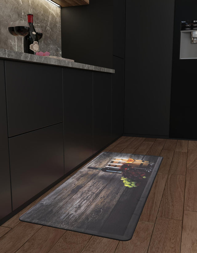 Anti-Fatigue Multicolor 2' x 3' Comfort Standing Mat for Kitchen, Bath, Laundry Room, Office Colorful PVC Durable Non-Slip Water Resistant Spill Proof Rug Thick Rubber for Sale at Rug Engine