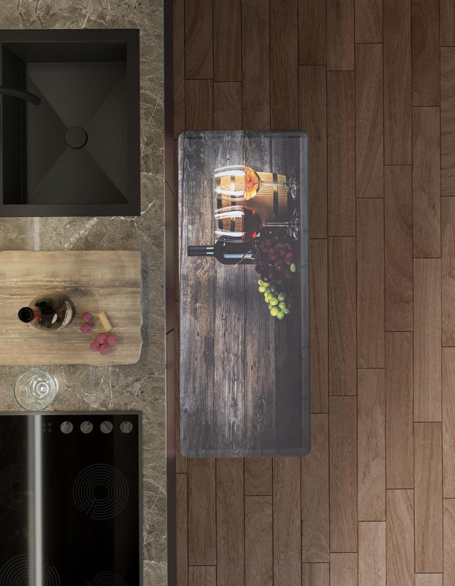 Anti-Fatigue Multicolor 2' x 5' Comfort Standing Mat for Kitchen, Bath, Laundry Room, Office Colorful PVC Durable Non-Slip Water Resistant Spill Proof Rug Thick Rubber for Sale at Rug Engine