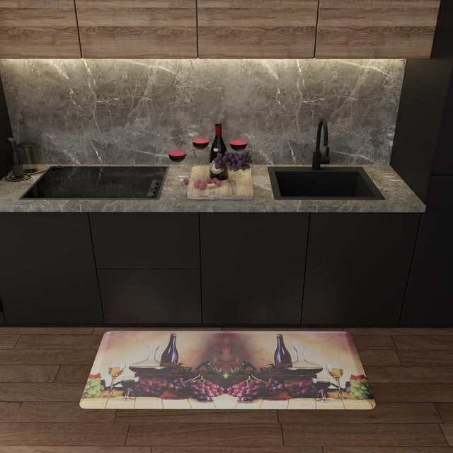 Anti-Fatigue Multicolor 2' x 5' Comfort Standing Mat for Kitchen, Bath, Laundry Room, Office Colorful PVC Durable Non-Slip Water Resistant Spill Proof Rug Thick Rubber for Sale at Rug Engine