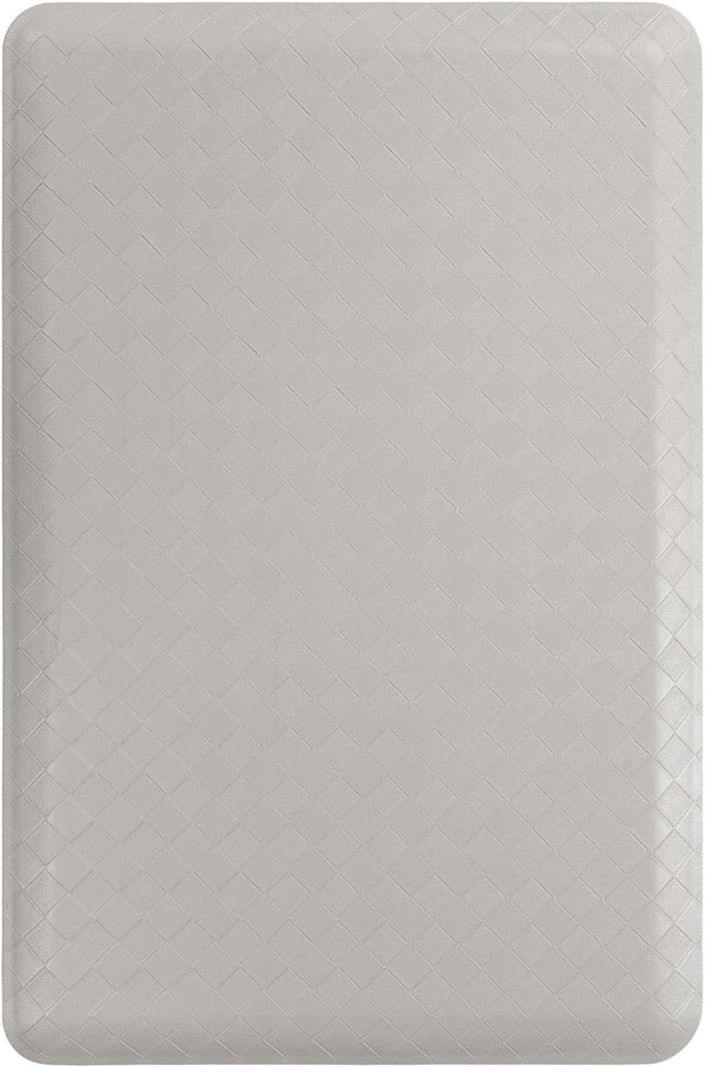 Anti-Fatigue Gray 2' x 3' Comfort Standing Mat for Kitchen, Bath, Laundry Room, Office Colorful PVC Durable Non-Slip Water Resistant Spill Proof Rug Thick Rubber for Sale at Rug Engine