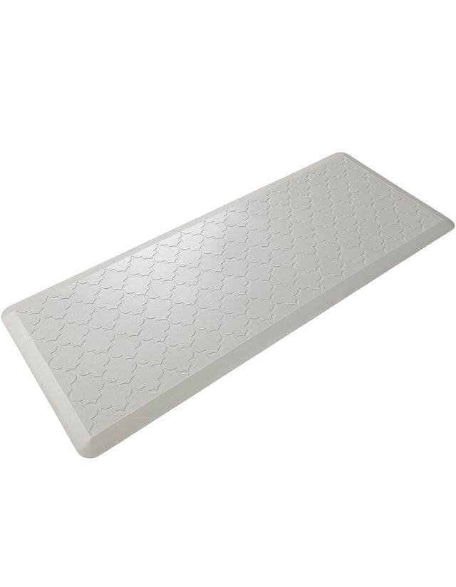 Anti-Fatigue Gray 2' x 5' Comfort Standing Mat for Kitchen, Bath, Laundry Room, Office Colorful PVC Durable Non-Slip Water Resistant Spill Proof Rug Thick Rubber for Sale at Rug Engine