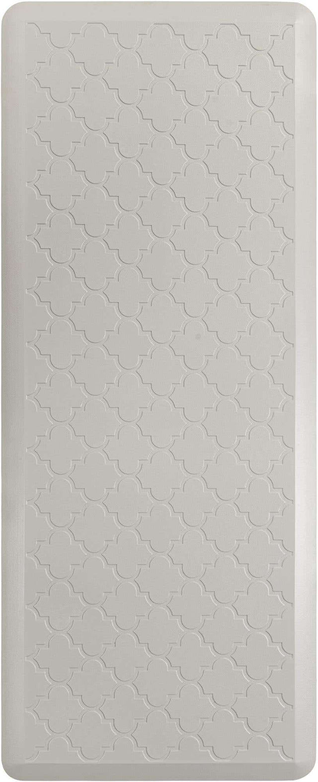 Anti-Fatigue Gray 2' x 5' Comfort Standing Mat for Kitchen, Bath, Laundry Room, Office Colorful PVC Durable Non-Slip Water Resistant Spill Proof Rug Thick Rubber for Sale at Rug Engine