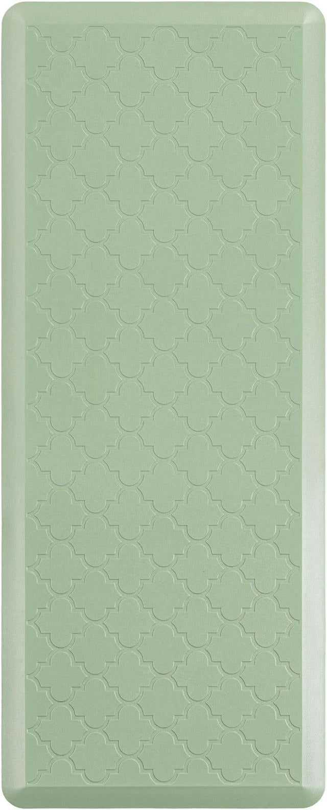 Anti-Fatigue Green 2' x 5' Comfort Standing Mat for Kitchen, Bath, Laundry Room, Office Colorful PVC Durable Non-Slip Water Resistant Spill Proof Rug Thick Rubber for Sale at Rug Engine